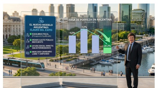 Säulendiagramm zur Entwicklung der Armutsquote in Argentinien