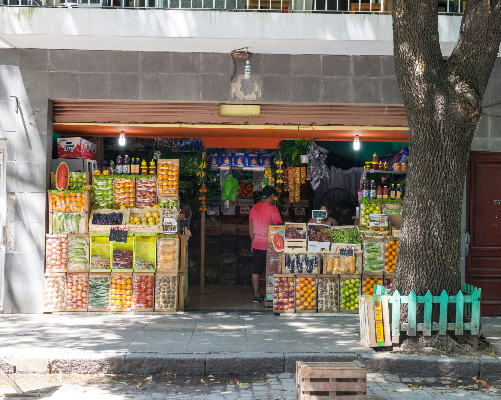 Verdulería, Obst- und Gemüseladen im Wohnviertel